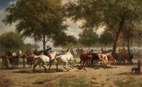 The Horse Fair - view 1