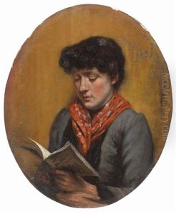 Ritratto Di Fanciulla by Eugenio Prati