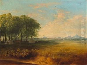 View In The Santa Cruz Valley On The Southern Mail Route To California by Henry Cheever(s) Pratt
