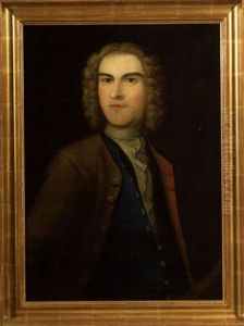 Portrait Of Colonial American Patriot James Otis by Matthew Pratt