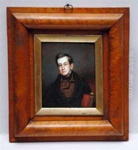 Portrait Of A Young Gentleman by Robert M. Pratt