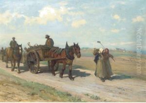 Homeward At Even by William M. Pratt