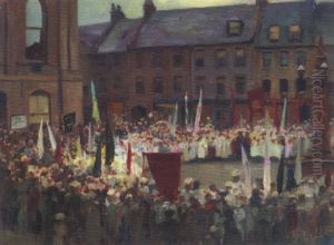 The Procession by William M. Pratt