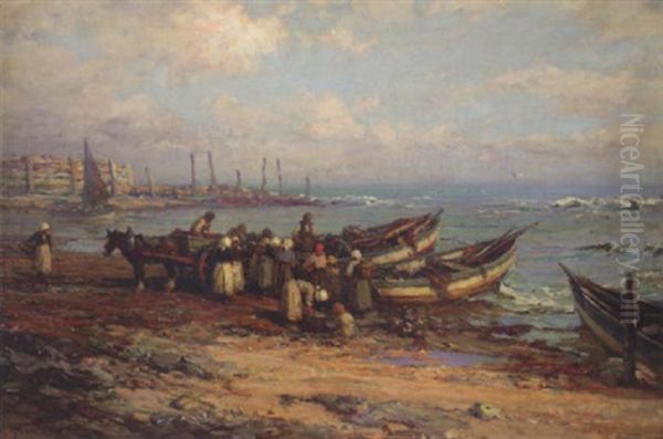 Collecting The Catch - view 1