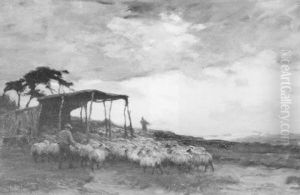 Bringing Home The Flock by William M. Pratt