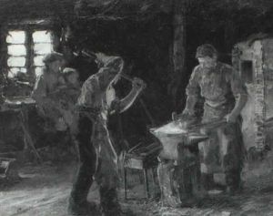 The Smithy by William M. Pratt