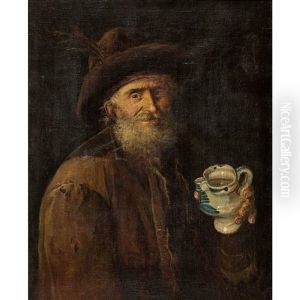 Alter Bauer Mit Boccalino