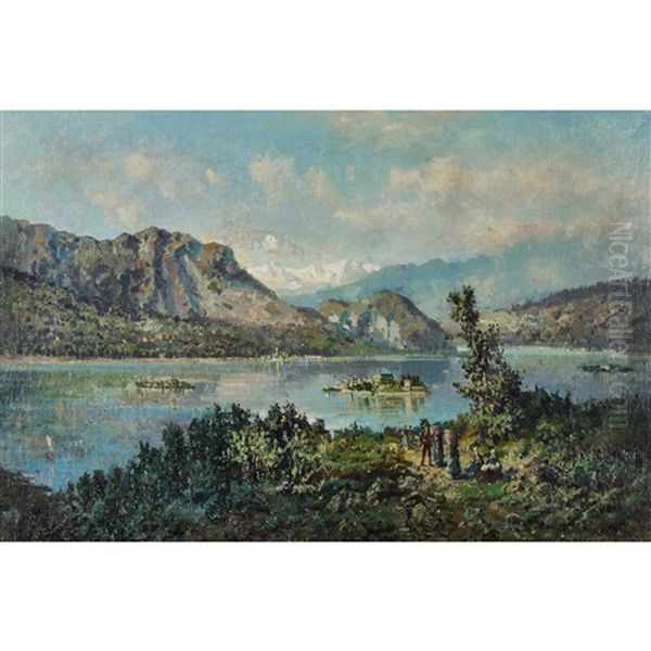 Lago Maggiore Mit Den Borromaischen Inseln - view 1