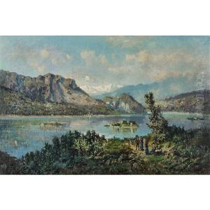Lago Maggiore Mit Den Borromaischen Inseln