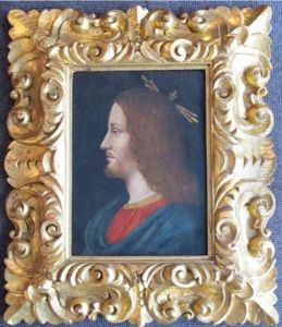 Buste Du Christ En Profil by Ambrogio de Predis