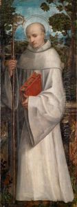 Bildnis Eines Heiligen Bischofs by Ambrogio de Predis
