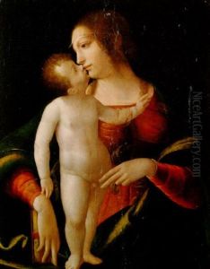 Madonna Mit Kind by Ambrogio de Predis