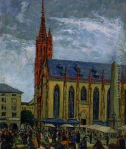 Markt In Wurzburg by Johann Philipp Ferdinand Preiss
