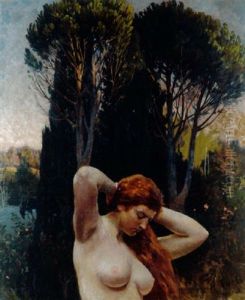 Venus Im Parisurteil by Hermann Prell
