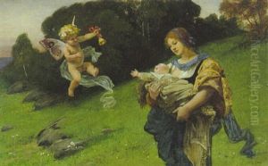 Abendgang by Hermann Prell