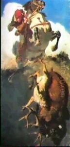 "die Letzte Jagd" by Hermann Prell