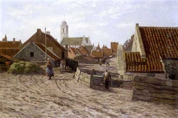 Stadt In Der Bretagne - view 1