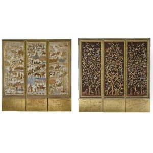 Screen (in 3 Panels) by Charles E. Prendergast