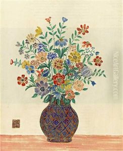 Flower Vase by Charles E. Prendergast