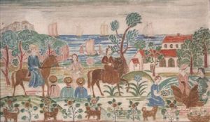 The Riders by Charles E. Prendergast