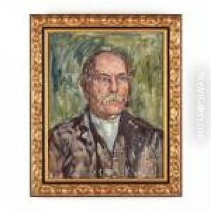 Portrait Of H. R. Burdick by Maurice Prendergast
