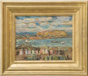 Study St. Malo No. 11 by Maurice Prendergast