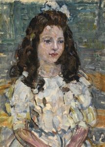 Head Of A Girl by Maurice Prendergast