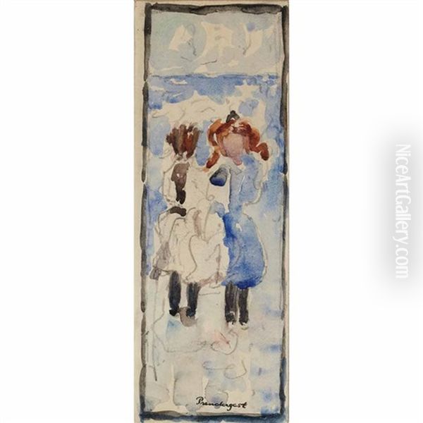 Two Children - view 1