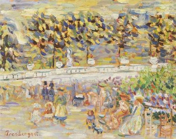 Sommer Im Park - Jardin Du Luxembourg In Paris - view 1