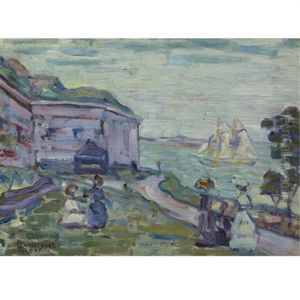 Cape Ann Coast Scene