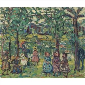 Children In The Park by Maurice Prendergast