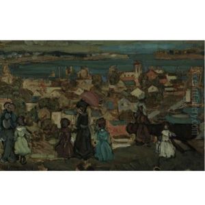 Village By The Sea by Maurice Prendergast