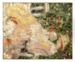 Mother And Child In A Garden by Maurice Prendergast