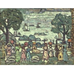 Marblehead Rocks by Maurice Prendergast