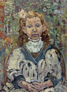 Seated Girl by Maurice Prendergast
