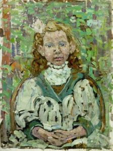 Seated Girl by Maurice Prendergast