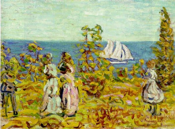 Viewing The Sailboats - view 1