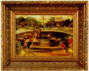 Luxembourg Gardens by Maurice Prendergast