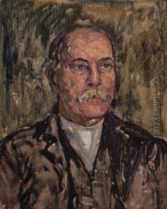 Portrait Of Horace R. Burdick by Maurice Prendergast