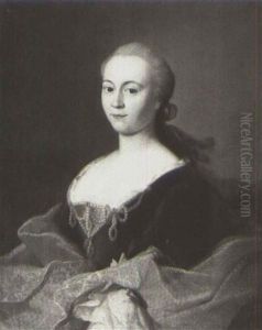 Portrait Of A Lady, Said To Be Madame Goutier De Houlter Portrait Of A Lady, Said To Be Madame Goutier De Houlter