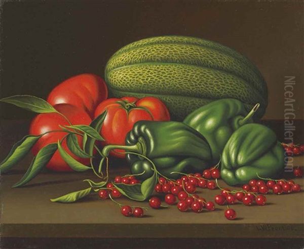 Tomatoes, Melon, Peppers And Red Currants - view 1