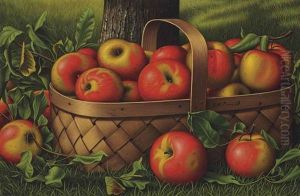 Apples In A Basket by Levi Wells Prentice