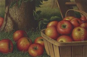 Still Life With Apples, Ladder And Tree Still Life With Apples, Ladder And Tree
