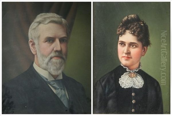 Portrait Of Artist's Mother (+ Father; 2 Works) - view 1