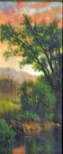 New York Landscape by Levi Wells Prentice