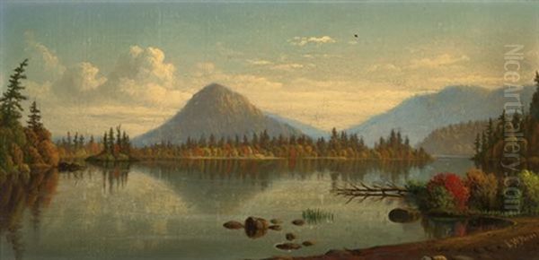 Autumn River Landscape - view 1
