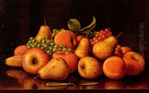 Fruit On Table Top by Levi Wells Prentice