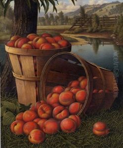 Bushels Of Peaches by Levi Wells Prentice