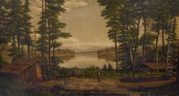 Towanda Camp, Smith's Lake, Adirondacks - view 1