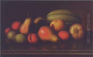 Tabletop With Fruit by Levi Wells Prentice